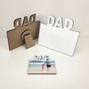 Party DIY Sublimation Photo Frame Blanks MDF Hardboard Photoes Frames Father's Day Gift Heat Transfer Dad Holiday Gifts