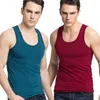 2pcs/set Casual Gilet Men O-Neck Tank Tops Summer Male Bodybuilding Sleeveless Vest Fitness Underwear W220426