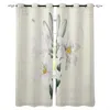 Rideau Tentures Pays Plantes Lys Rideaux Pour Chambre Salon De Luxe EuropeanCurtain