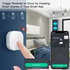 Tuya App controls ZigBee Key Switch Wireless Remote Control Key Controller Multiscene Linkage Battery Powered Automation5840310