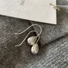 Boucles d'oreilles géométriques en argent Sterling 100% 925 pour femmes boucles d'oreilles goutte d'eau mignonnes cadeaux de fête de mariage