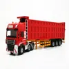 1 50 Modelo de caminhão de contêiner de engenharia Liga de liga semitrailer despejador de caminhão de caminhão Metal Logistics Toys2221S3063401