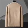 Männer Pullover Schwarz Strickjacke Pullover Männer Warme Herren Mäntel Kleidung 2022 Winter Beiläufige Gestrickte Jacke Strickwaren Homme ÜbergroßenMen's