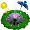 Floating Yard Garden Fountain Pool Pond Decoration Solar Poance Powered Water Pump Paute Lawn Outdoor Decor 220622