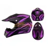 Motorradhelm Kinder Senden Sie 3 Stück Geschenk Offroad-Helm Fahrrad Downhill AM DH Crosshelm Capacete Motocross Casc