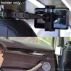Car Holder Adjustable 360-degree Rotation Universal Clip Car Rearview Mirror First-person View Video Shooting Driving Recorder