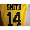 14 Maglia Will Smith Fresh Prince Maglia Bel Air Academy cucita gialla dalla S alla XXL Ncaa College