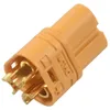 Andra belysningstillbehör par MT60 3,5 mm 3-tråds 3-poliga kontaktplugguppsättning för RC ESC till motor 5 manliga kontakter kvinnliga anslutningar
