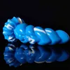 Nxy Dildos Dongs Grand Anal Sex Toy pour Hommes Femmes Liqued Silicone Butt Plug Aniamal Monster Beads Fantaisie Gode avec Ventouse 20220107