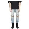 Moda 2022 primavera outono casual fino denim algodão trabalho motocicleta motociclista lavagem hip hop skiny jeans masculino calças desgastadas