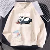 Women's Hoodies Sweatshirts zeggen nee tegen dingen doen Panda bedrukte vrouw hiphop casual capuchon Harajuku fleece hoody 2022 comfortabele vrouwen