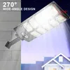 Solar LED-verlichting Outdoor Solar Lamp Sensor Tuinlicht Waterdicht Zonlicht Muur Yard Straatlantaarns Goed verpakt