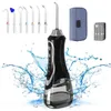 Irrigatore orale portatile Usb Ricaricabile Acqua Flosser Dental Jet 300ML 5 Modelli Detergente per denti a prova di serbatoio 220513