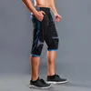 Erkekler Pantolon Erkekler Futbol Eğitimi 3/4 Sıradan mahsul sporu Yoga Fitness Yürüyüş Basketbol Footbal Tennisl Jogging Sweatpants