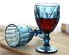 100pcs / lot rétro Vintage Relief rouge Vin de vins de gravure Verre Verre Verre Jus de ménage Boire Champagne Goblet Assorted Goblets SN4908