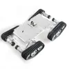 Szdoit TS400 großes Metall 4WD -Roboter -Tank -Chassis -Kit verfolgt Crawler -Stoßdämpfer Roboterausbildung Schwerladung DIY für Arduino 2220b
