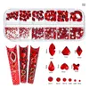 12Gird Box Çok Boyut AB/Renkli Hotfix Rhinestones Flatback Kristal Elmas Gems 3D Glitter Nail Art Lüks Dekorasyonlar Ücretsiz DHL