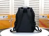 M30417 Tasarımcı Lüks luis çanta çanta DIŞ Schoolbag Sırt Çantaları Taiga Eclipse Deri Sırt Çantası Boyut 37 45 19CM