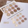 Lidschattenfarbe Glitter Pallete Pigment Professionelle Make-up-Palette Langlebiges Make-up Lidschatten MaquillageEye