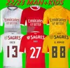 21 22 23 Version des joueurs Benfica Soccer Jersey Seferovic Waldschmidt Everton Pizzi Rafa Darwin G.Ramos 2021 2022 Home Away Men Kid Kit Kit Football Shirts Pizzi