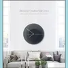 Mur Clock Home Deco el fournit le jardin allocacoc silencieux pour la d￩coration de salon livraison de chute 2021 gh7qm