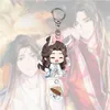 Брелок Anime Tian Guan CI Fu Beychain Acrylic Xie Lian Hua Cheng Рисунок Ключ Цепь Клавиатура Для любителей Друзья Мужчины Ювелирные Изделия Подарки