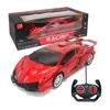 1x18 4WD RC 2.4G Series Control Fast Speed ​​Race with Lights for Boys RC Drift Driving Car Eonal Toys 220628