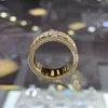 Bröllopsringar Huitan Gorgeous Gold Color Women Finger Ly Engagement Trends Eternity Cubic Zirconia Fashion Jewelry 2023Wedding Toby22