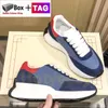 Running Shoes Women Sneakers Ladies Trainers Designer Sprint Runner Nappa Leather Satin Twill Fashion Pink Black Embossed Navy Red Triple White
