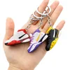 New Style 3D Basketball Keychain Stereo Sneakers Keychains PVC High Quality Keychain Fashion Pendant for Men Women