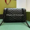 Bolso de mano de diseñador de alta calidad para mujer, bolso de mano, caja original de cuero genuino, bolsos de hombro, moda para mujer, descuento al por mayor