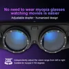 2022新しいHDMIヘッドマウントスマートメガネ近い眼の高解像度の巨人スクリーン3DVR仮想現実映画ゲームビデオグラスディスプレイ