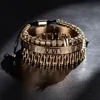 Luxe Crown Roman Ral Bracelet 12mm Watch Band Roestvrij staal Dudes Rollie Hip Hop Macrame Polsbandjes Men Sieraden 2204137612723