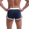 Mode sport shorts män avslappnad sommar andas manliga strand shorts lös elastisk midja 220715