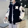 Varsity Casual Baseball Coat Unisex modemerk jas Slim Fit Bomber windjack Baseball Jacket casual Hip Hop College wear 220816