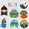 Pins Brooches Heart Needle Hourglass Brooch Cup Explore Outdoor Adventure Badge Alloy With Oil And Paint Air Ticket Cute Pin Kirk22