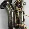 Estrutura original em níquel ouro 992 preto de alta qualidade B-key bending profissional saxofone de alta frequência tom profissional SAX