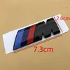 شارات 1pcs لامعة أسود 3D ABS M M2 M3 M4 M5 Chrome Emblem Carning Fender Trunk Badge Logo Sticker for BMW Quality Genidation253R336R