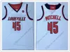 NCAA Basketball Jersey KTYLER Jerry West WARD Donovan Mitchell David Robinson Jayson Williams luka Doncic Mccall Real Stitch