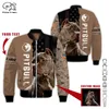 Plstar Cosmos Pit Bull Dog 3D Printed Flight Bomber Jackets płaszcz dresowy zima grube ponadwymiarowy w stylu długiego rękawa P26 220704