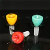 Hookah Smoking Bowl Piece Accessories 14mm Adapter Glass Bowls Joint For Beaker Bong Glass Water Pipe Bongs