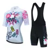 2024 Mode Femme Papillon Triathlon Maillot De Cyclisme À Manches Courtes Maillot VTT Maillot De Vélo Maillot De Descente Pro Team Tricota Vêtements De Vélo De Montagne