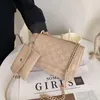 Plaid Small Bag 2022 New Style Girls Handbag Fashion Ladies Bolsa Bolsa de Mensageiro de ombro