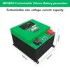 48v60ah lithium iron phosphate deep cycle BMS 6000 cycle RV golf cart forklift rechargeable battery