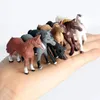 Decorative Objects & Figurines 6pcs/set Simulation Wild Animal Mini Horse Ocean Life Model Garden Accessories Kawaii Home DecorDecorative