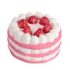 Hot Phishy Toy Jumbo Kawaii Cake Fruit squishi lento Rising Stress Relief Squeeze Toys for Baby Kids Adultos Estresse Alivie o presente1367720