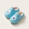 Slipper Girl Slippers родительский ребенок хлопковые дети осень ребенок зимняя крытая тепло