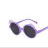 여름 소녀 소년 귀여운 선글라스 동물 만화 귀 야외 어린이 사랑스러운 빈티지 태양 ​​안경 보호 클래식 어린이 도매