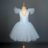 Stage Wear Rode Lange Ballet Tutu Jurk Kinderen Meisjes Volwassen Vrouwen Romantische Hedendaagse Dans Ballerina Kostuums