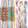 Bracelets de charme tecidos amizade strings 2 estilos nepal ajustável artesanal torcela trançada mticolor para mulheres meninas amljq